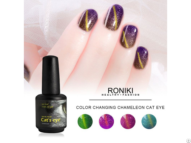 Roniki Color Changing Chameleon Cat Eye Gel