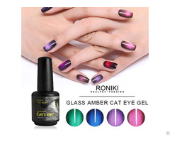 Roniki Amber Cat Eye Gel Polish