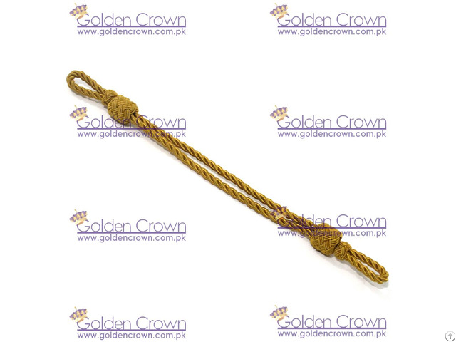 Military Officer Silk Cap Cord