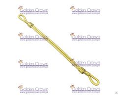 Military Gold Mylar Cap Cord