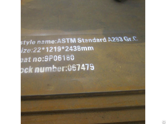 A283gra A283grb A283grc A283grd Steel Plate