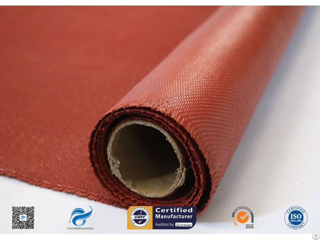 Heat Resistance Silicone Coated Fiberglass Fire Protection Cloth