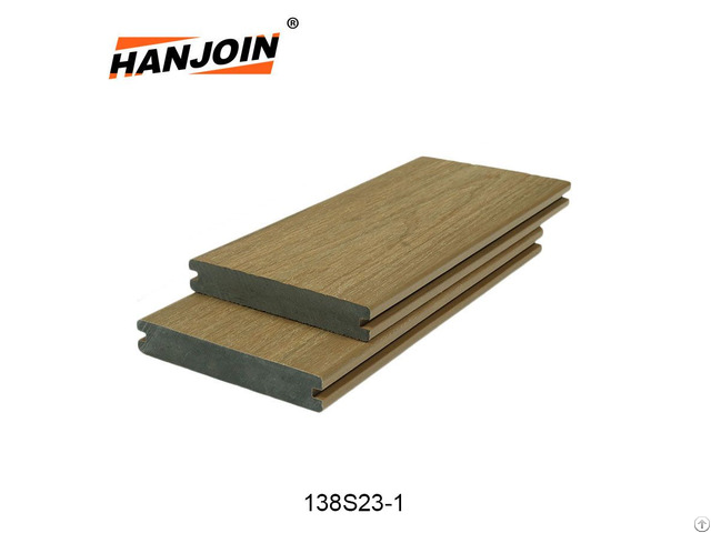 Durable Co Extrusion Wpc Solid Board Decking