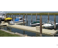 Custom Modular Floating Surfboat Boat Dock Marine System