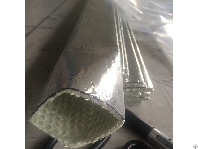 Aluminum Coated Fiberglass Heat Reflective Sleeving