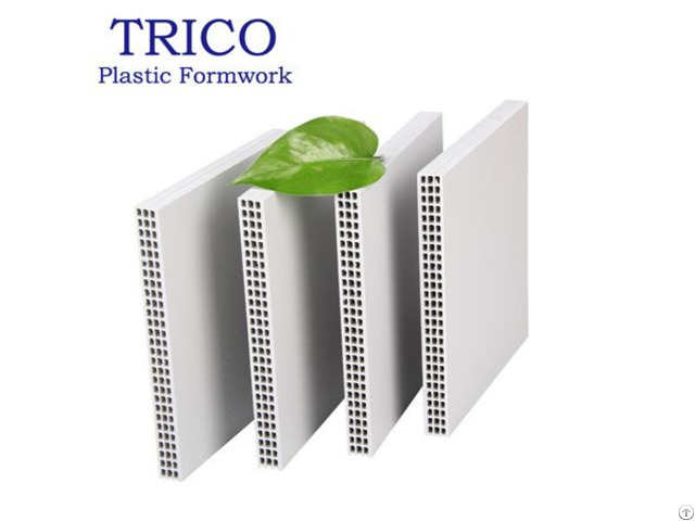 Practical Hollow Plastic Building Formwork