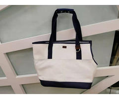 Travel Pet Carrier Canvas Tote Bag