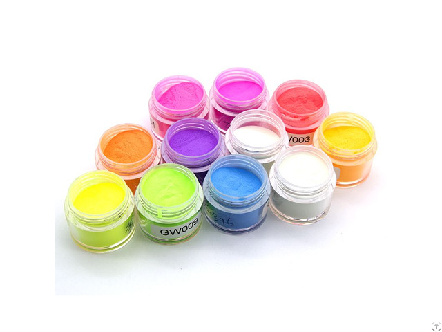 Manufacturer Wholesale Lucent Dip Nail Powder Glow In Dark Glitter