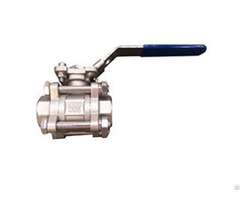 Sus316 Ball Valve With High Platform