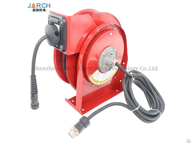 Robot Reels With Teach Pendant Cable For Abb Panasonic Kuka Yaskawa Robotic Arm Retractable
