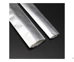 Aluminized Pet Film Coated Fiberglass Heat Reflective Sleeve