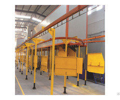 Steel Cabinet Electrostatic Auto Powder Coating Production Line