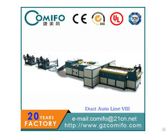 Auto Duct Line 8 Pipe Making Machine