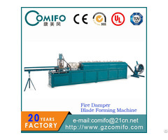 Fire Damper Blade Forming Machine