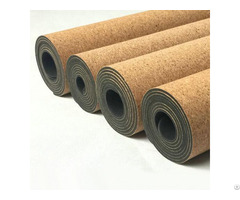 100 Percent Cork And Natural Rubber Yoga Mats Kmr02