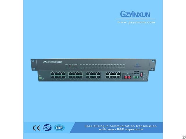 Military Quality Fiber Optic Multiplexer Zmux 32