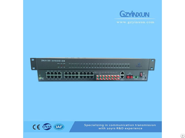 Multi Service Fiber Optic Multiplexer Zmux 300