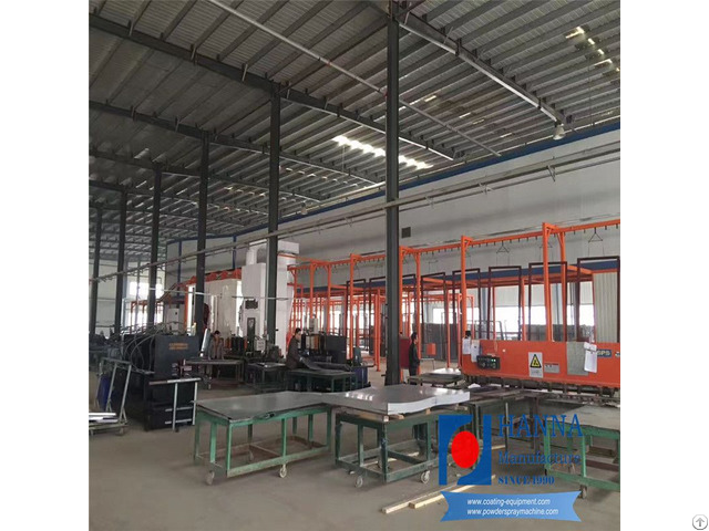 Vertical Aluminum Powder Coating Line Systems Supplier