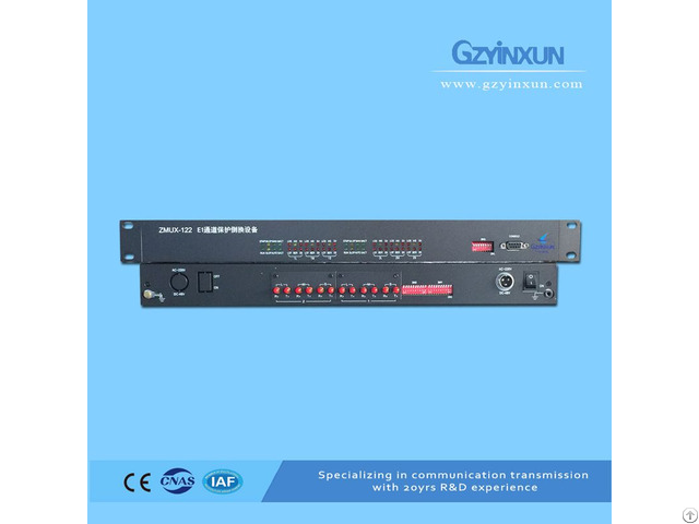 E1 Protection Switching Failover Equipment Zmux 122