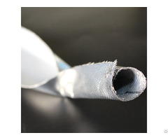 Radiant Heat Protection Aluminized Fiberglass Sleeve With Snap