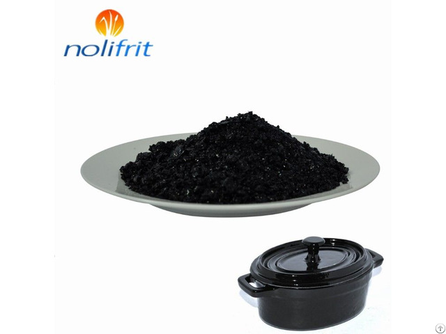 China Factory Cast Iron Matte Enamel Frit For Bbq Gas Stove