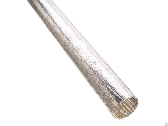 Aluminum Coated Fiberglass Heat Reflective Sleeve