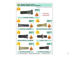 Cosmic Forklift Parts Special Project No 29 Hub Bolt And Nut