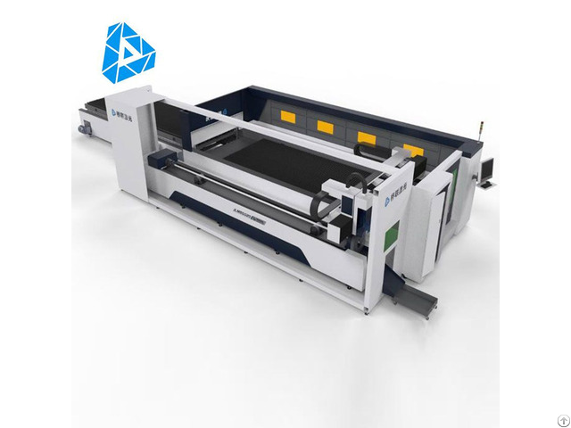 Square Tube Exchange Table Metal Plate Fiber Laser Cutting Machine