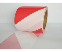 White Underground Detectable Pe Warning Tape With No Adhesive