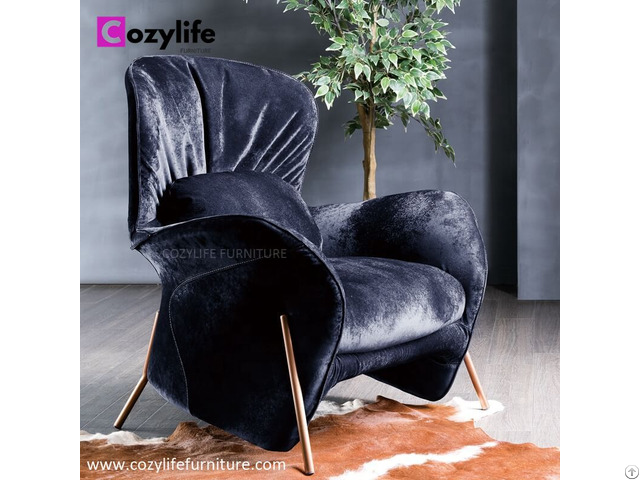 Living Room High Back Comfy Lounge Chair For House