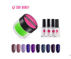 Nails Salon Use 210 Colors Nail Powder Color Gel Base Dipping