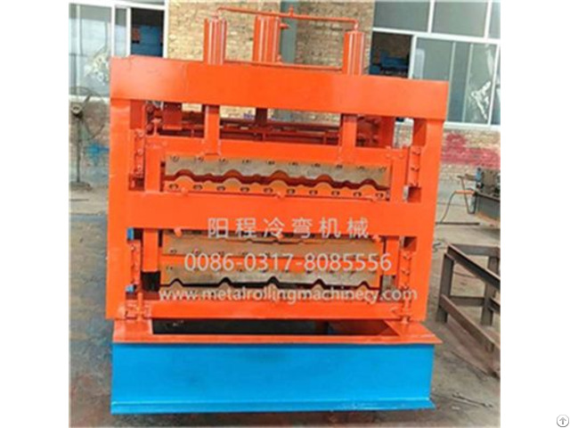 Roof Tile Double Layer Roll Forming Machine