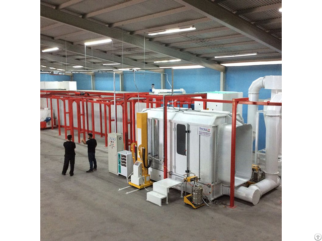 Automatic Semi Powder Coating Line