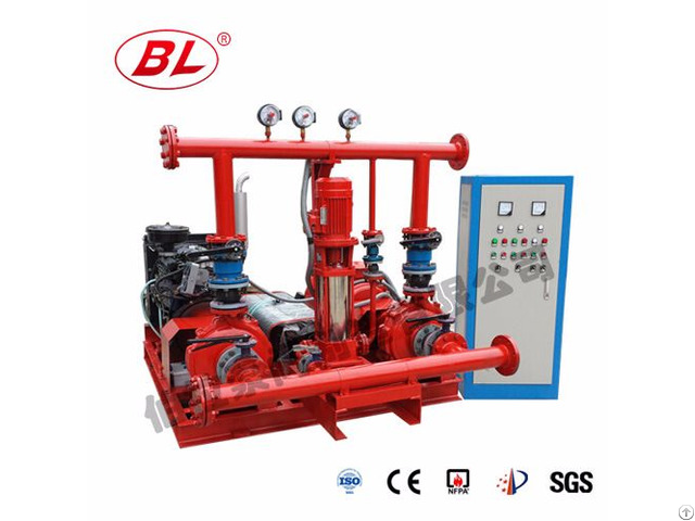 Fire Pump Set End Suction Type