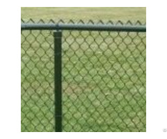 Galvanized Chain Link Fence Panel