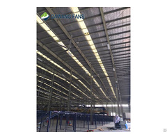 Large Volume Industrial Commercial Hvls Fans For Public Buliding