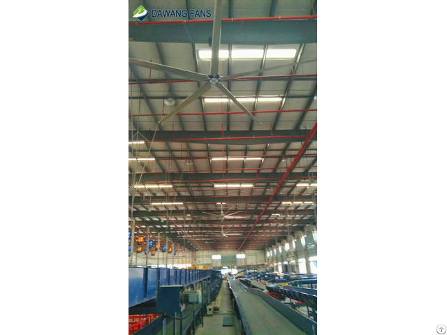 Low Consumption High Efficiency Large Gearless Industrial Fan