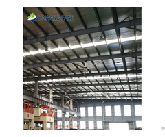 Universal Beam Roof Customized Industrial Hvls Ceiling Fans