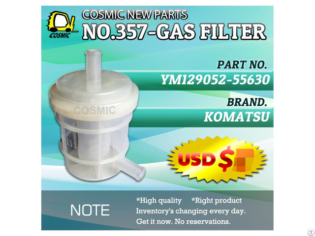 Cosmic Forklift Parts On Sale No 357 Gas Filter