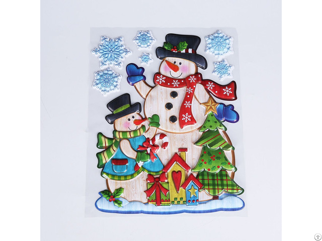 Pop Up Christmas Sticker For Window Home Decorations