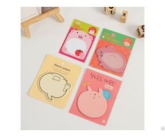 Sticky Notes Memo Pad Sticker Animals Shape