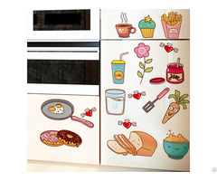 Fun Food Removable Fridge Sticker Life Planner