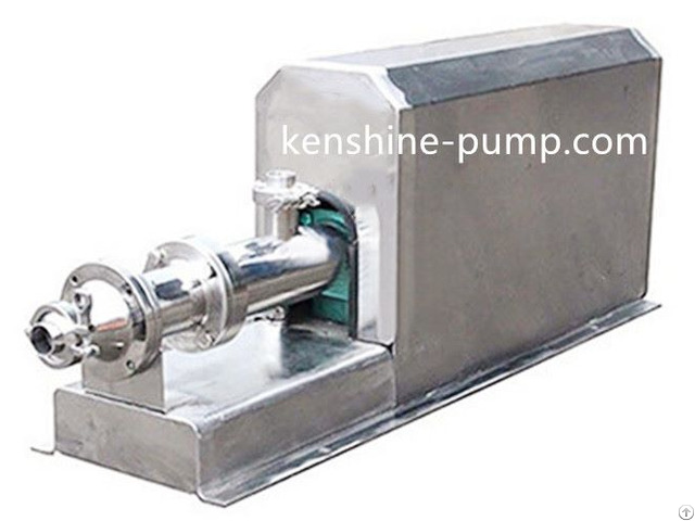 Gf Food Sanitary Grade Stainless Steel Single Screw Pump