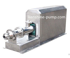 Gf Food Sanitary Grade Stainless Steel Single Screw Pump