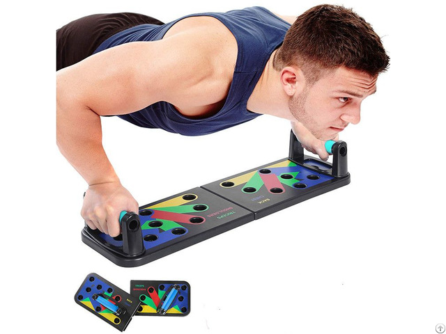 Push Up Muscle Training Board System For Home Fitness