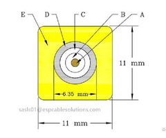 16awg 316l Sst Tubing Encapsulated Cable