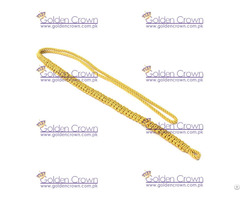 British Army Braided Lanyard Yellow