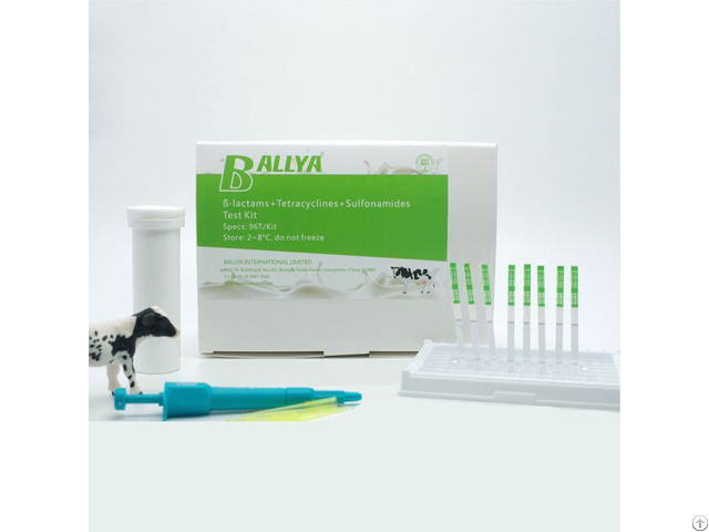 Three Sensor Milk Rapid Test Kit