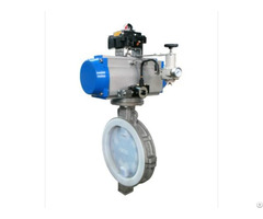 Bn1101f Plastic Lined Butterfly Valve