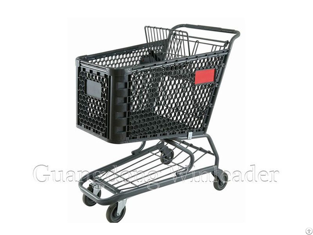 Yld Pt150 1f Plastic Shopping Cart